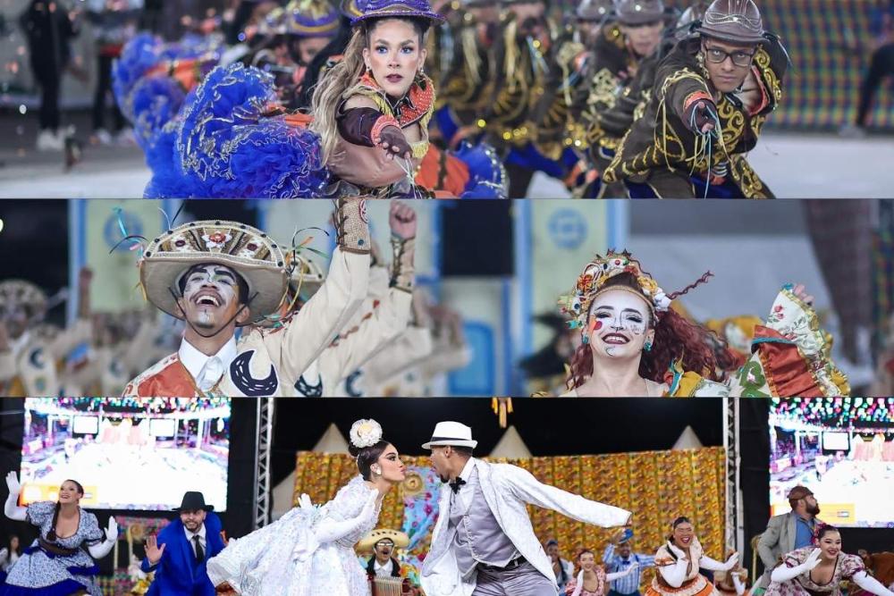 Capa da notícia: Distrito Junino encerra temporada com apresentação das quadrilhas juninas campeãs, e shows gratuitos de Natanzinho Lima e Wesley Safadão na Esplanada